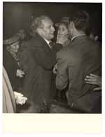 Il sindaco di Cagliari Pietro Leo - 1955
