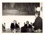 Il sindaco di Cagliari Pietro Leo - 1956