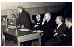 Il sindaco di Cagliari Pietro Leo - 1956