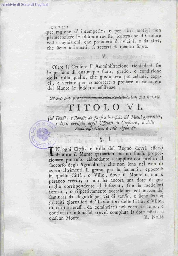Unit&agrave; 275